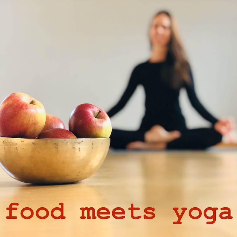 food meets yoga